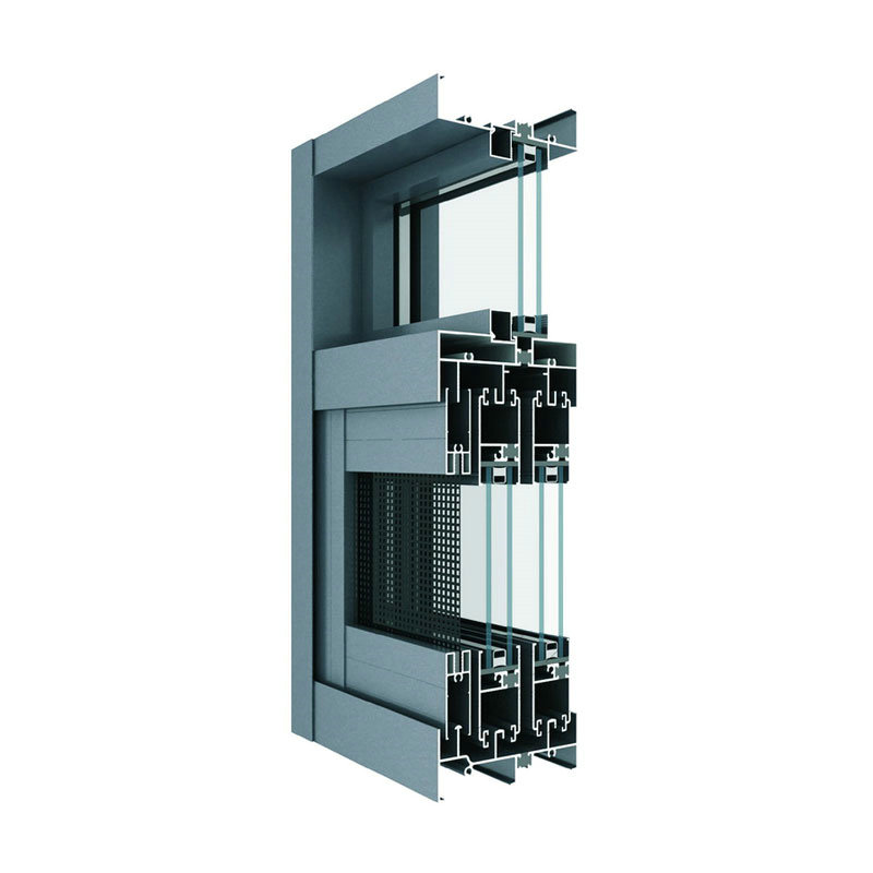 GRJ110 glue injection thermal break sliding window