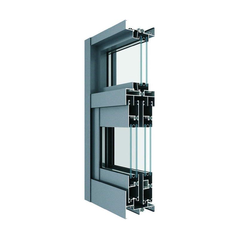 GRJ85 glue injection thermal break sliding window