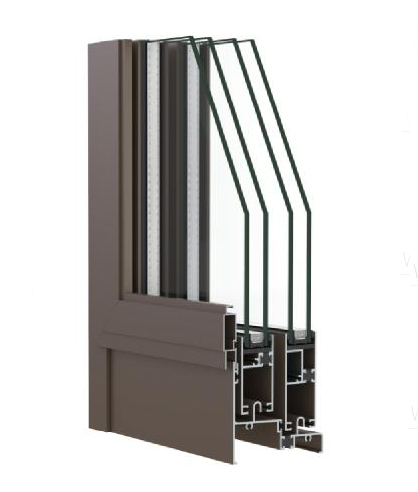 WY-GRJ90 Glue Injection Thermal Break Sliding Window