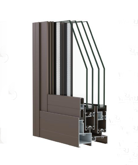 WY-GRJ90T Glue Injection Thermal Break Sliding Window